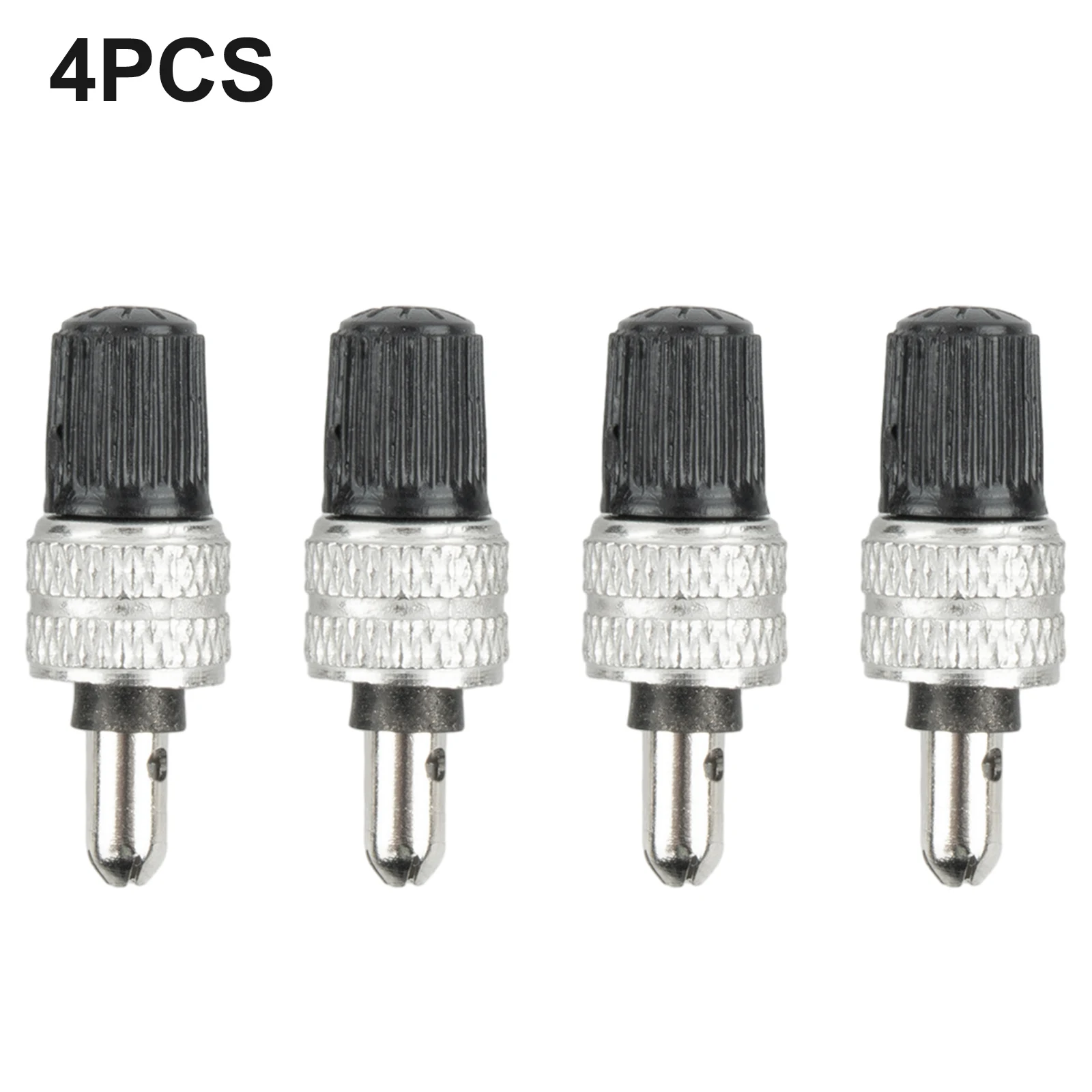 Cycling Parts 4 X Bicycle Valve Set Silver Stainless Steel Germany About 4g Bike Tools Dunlop Valve High Quality