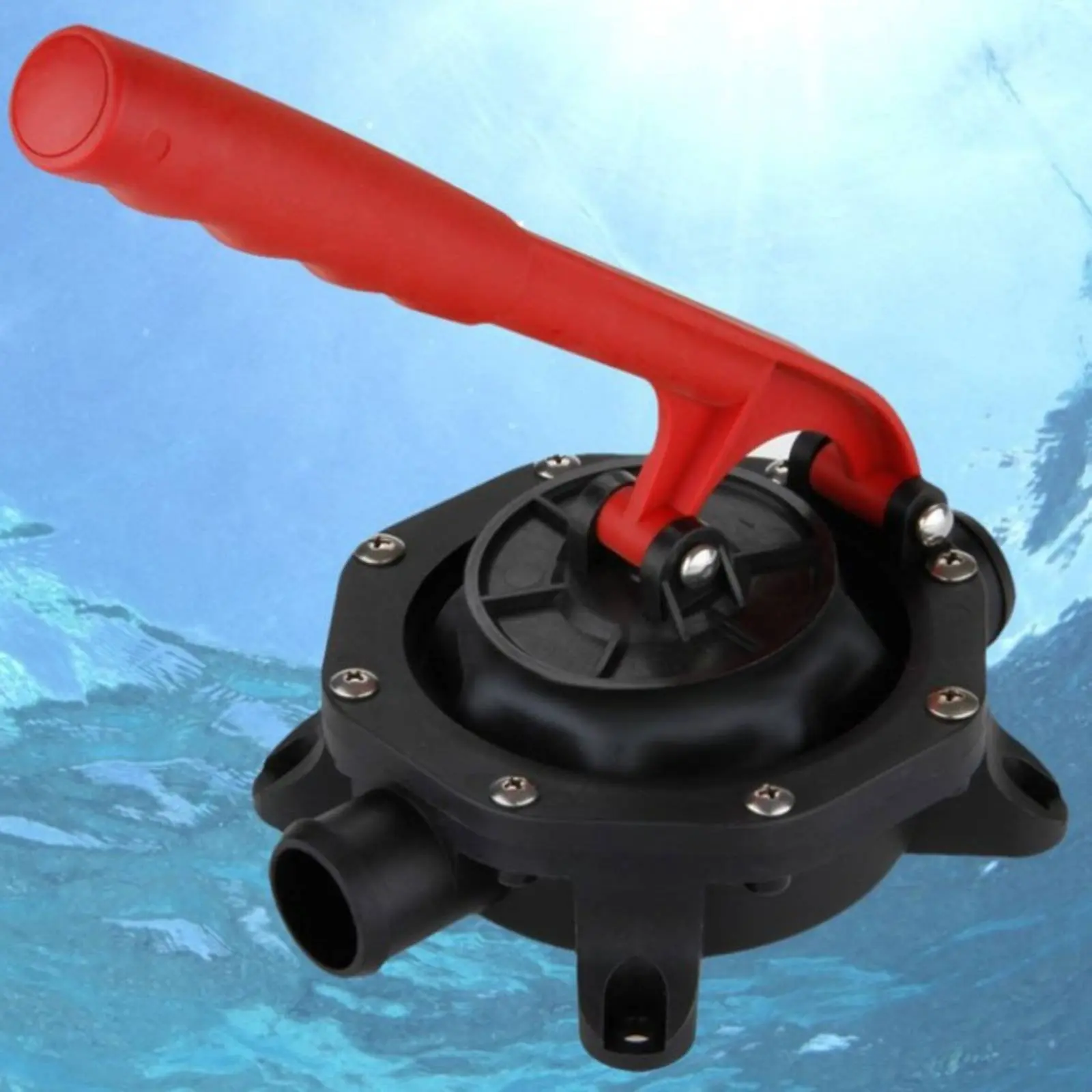 

Manual Diaphragm Pump Easy to Operate Hand Bilge Pump Compact Design Portable for Boat