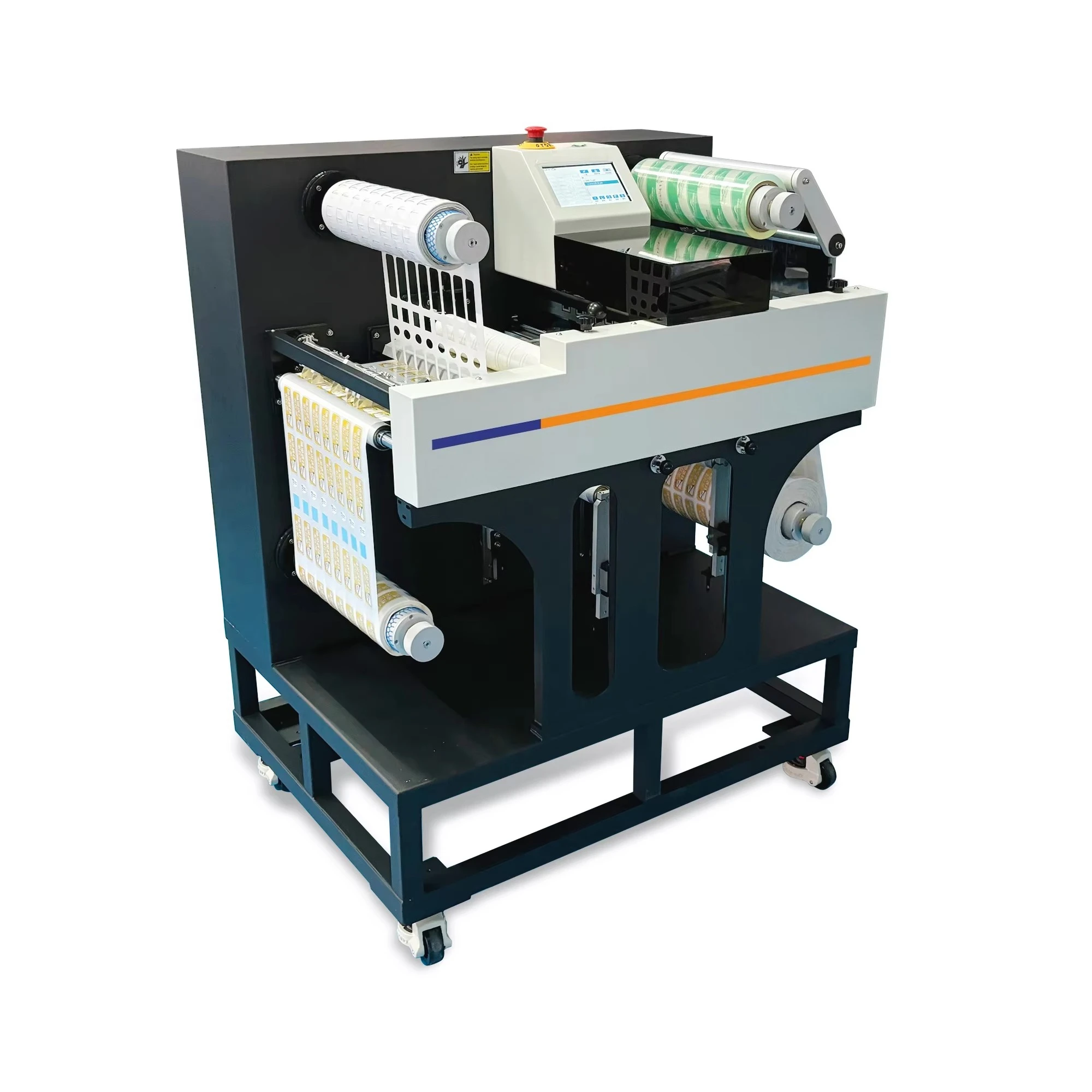 Label Digital Cutter Machine Post Printing Equipment Post-Press Roll to Roll Label Die Cutting Machine