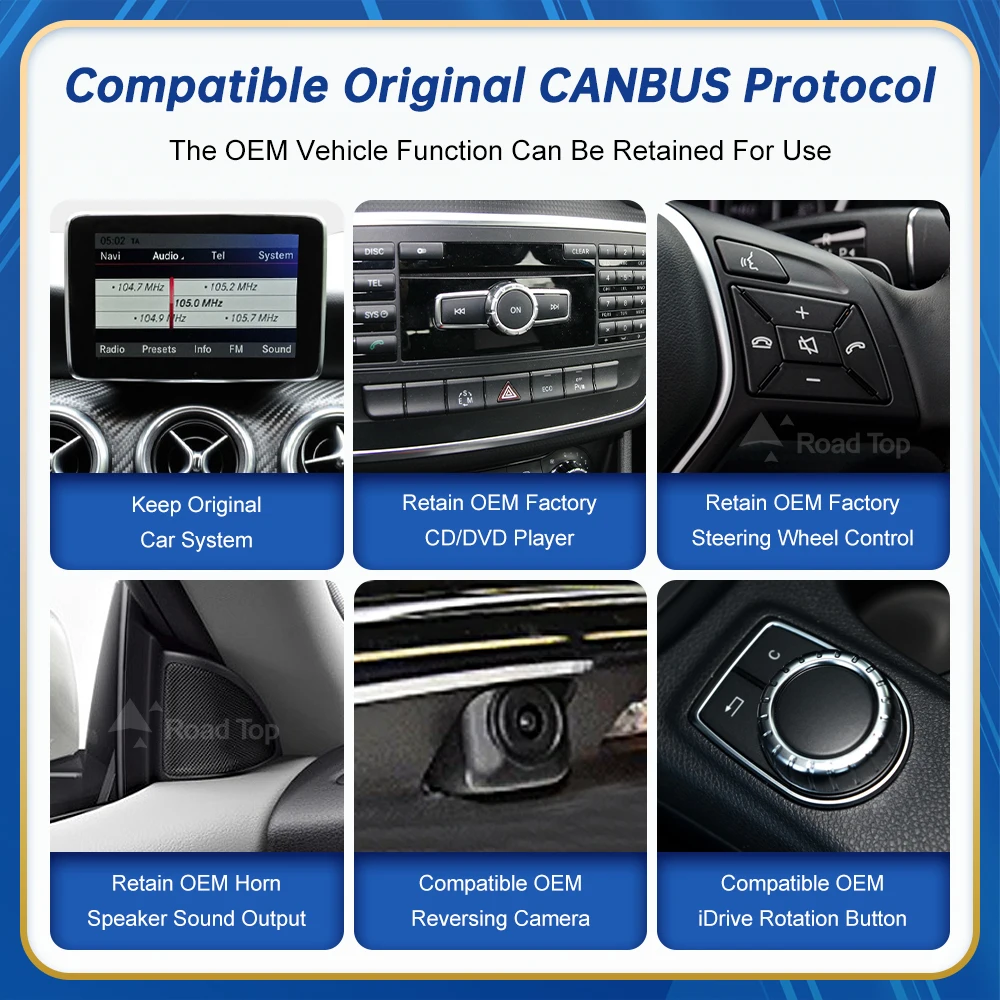 Touch Display Multimedia Speler voor Mercedes Benz A/GLA/CLA/B KLASSE W176 X117 X156 W463 W246 2013-2015 NTG4.5 GPS Carplay Scherm