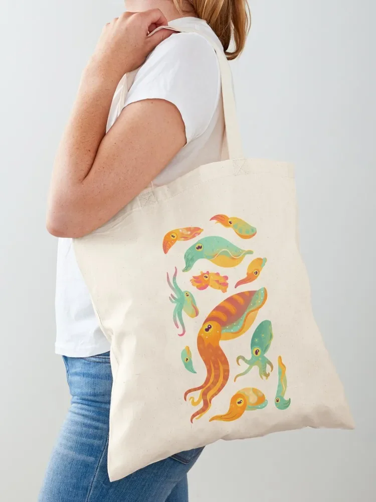 Cuttlefish Tote Bag Canvas bag Big bag hand bags woman shopping