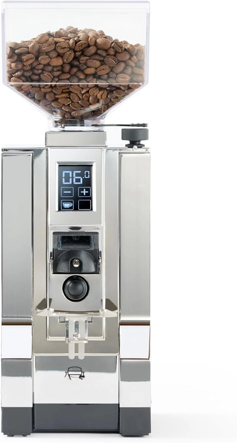 

Espresso Grinder | Sound-Insulated | Stepless 55mm Burrs Touchscreen Chrome·Hot selling quality