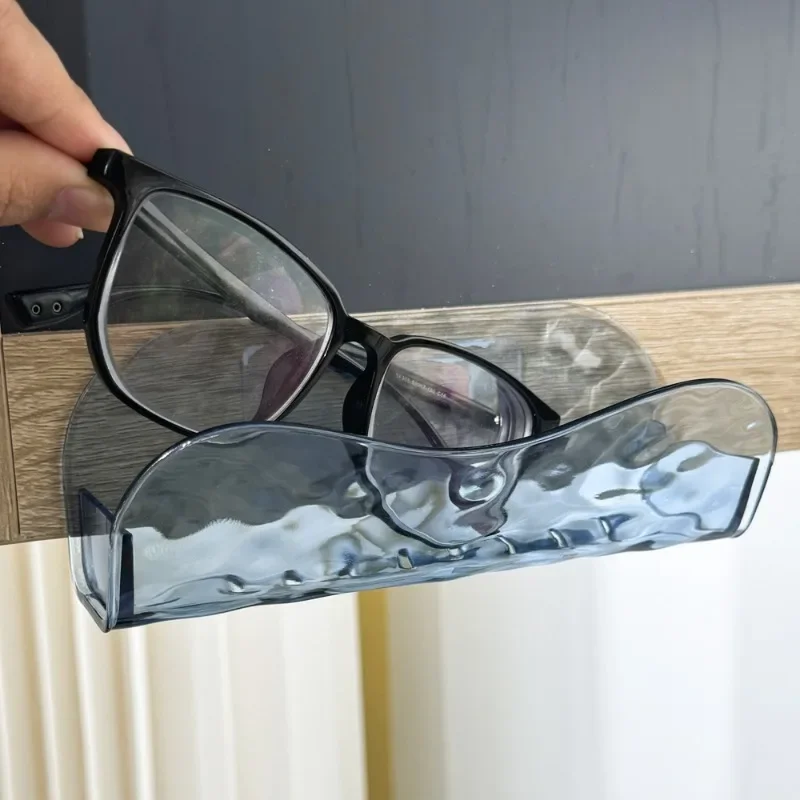 Eyeglasses Rack Wall Mounted Sun-glasses Display Holder Cosmetics Storage Boxes Wardrobe Cabinet Decoration Sunglass Organizer