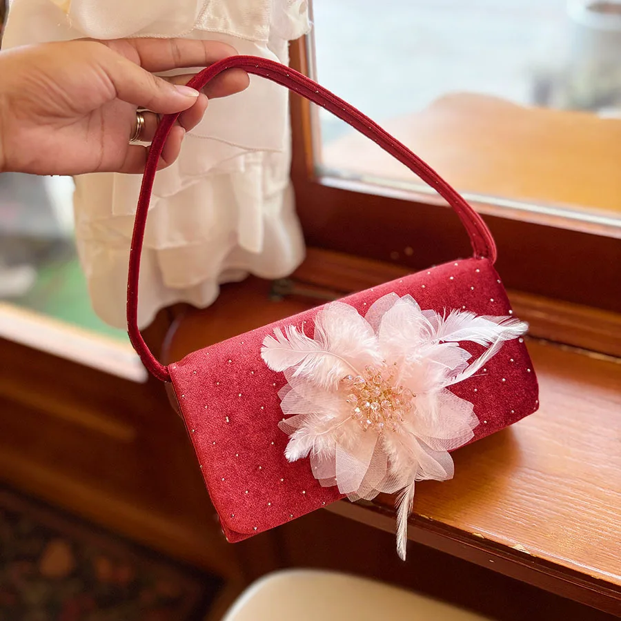 

Маленькая квадратная сумка с французским темпераментом и блестками в горошек, расшитая бисером, простая классическая универсальная сумка для ужина, ручная сумка