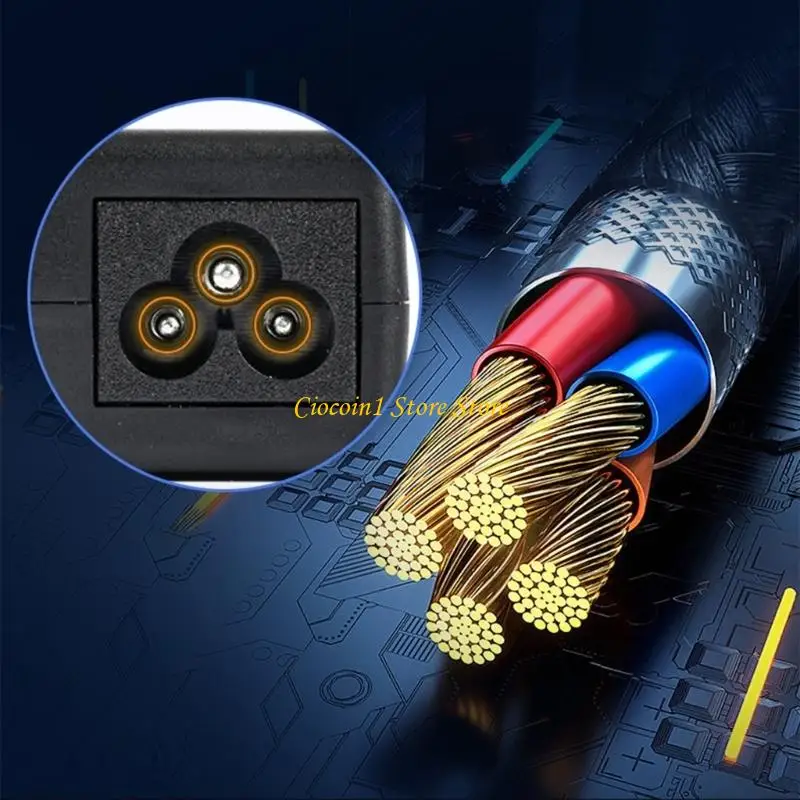 A3PC 90W 19.5V 4.62A محول شحن 17R N7110 N5110 1720 1537 1564 N4110 3721 6000 6400 E6410 E4310 3450 3543 E4300 #2