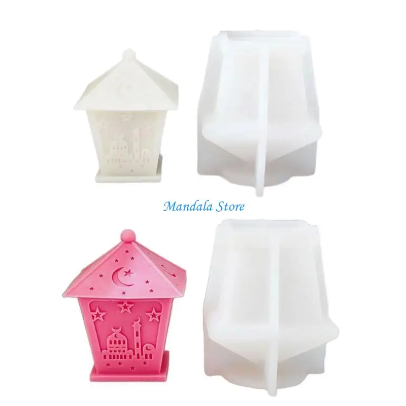 

U2JC Eid Lamp Molds for Making Soap Eid Festival Decorations