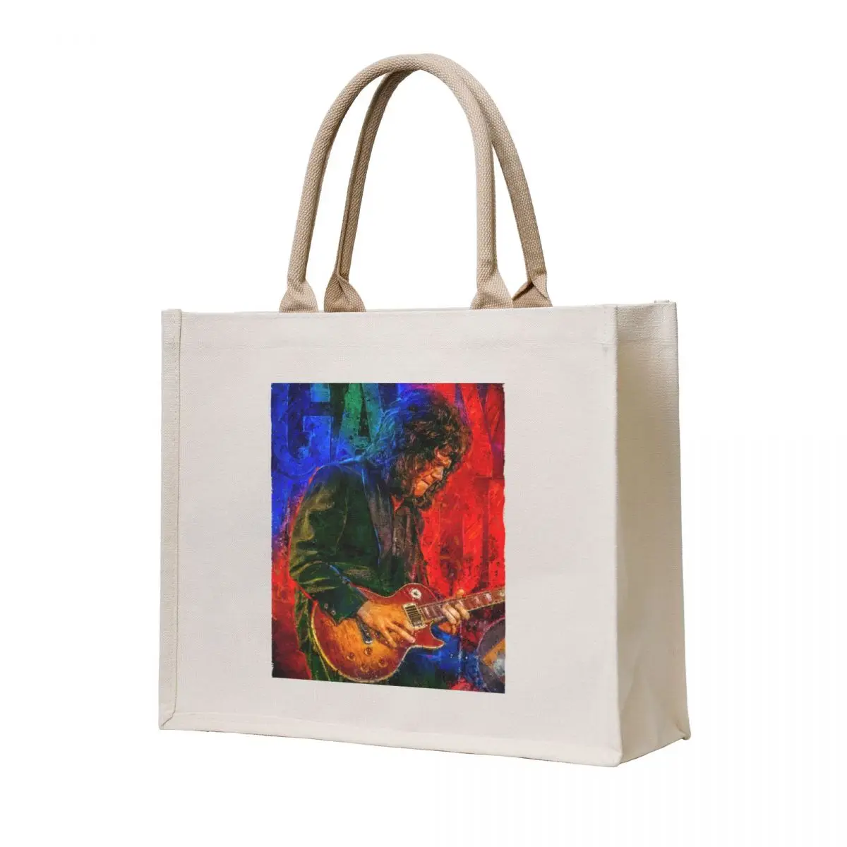 

Gary Moore Tribute portrait art Tote Bag supermarket folding bag foldable reusable bag handbag