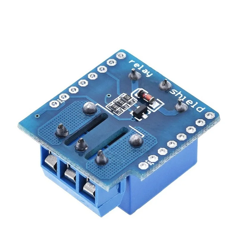 1Set papan perisai Relay Mini Wemos D1, papan pengembangan ESP8266 SATU Saluran