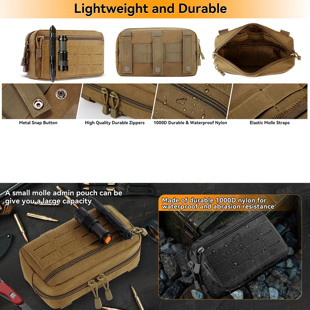 Pochette tactique MOLLE EDC po - Edc Carry Accessories avis et prix