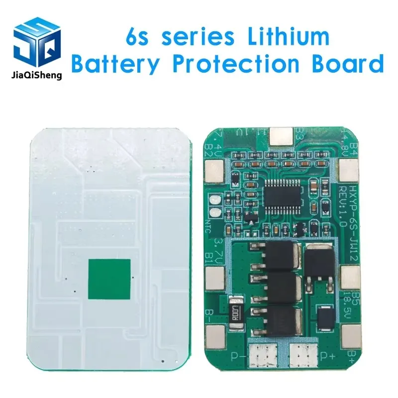 6S 22.2V 25.2V 14A 20A 18650 Li-ion Lithium Battery Charger Protection Board With Balanced PCB BMS 6 Pack Cells Module