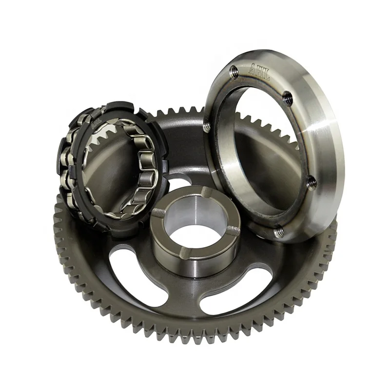 High quality Carburizing Steel Metal Motorcycle Engine Parts One Way Starter Clutch Gear Assy for YAMAHA YS250