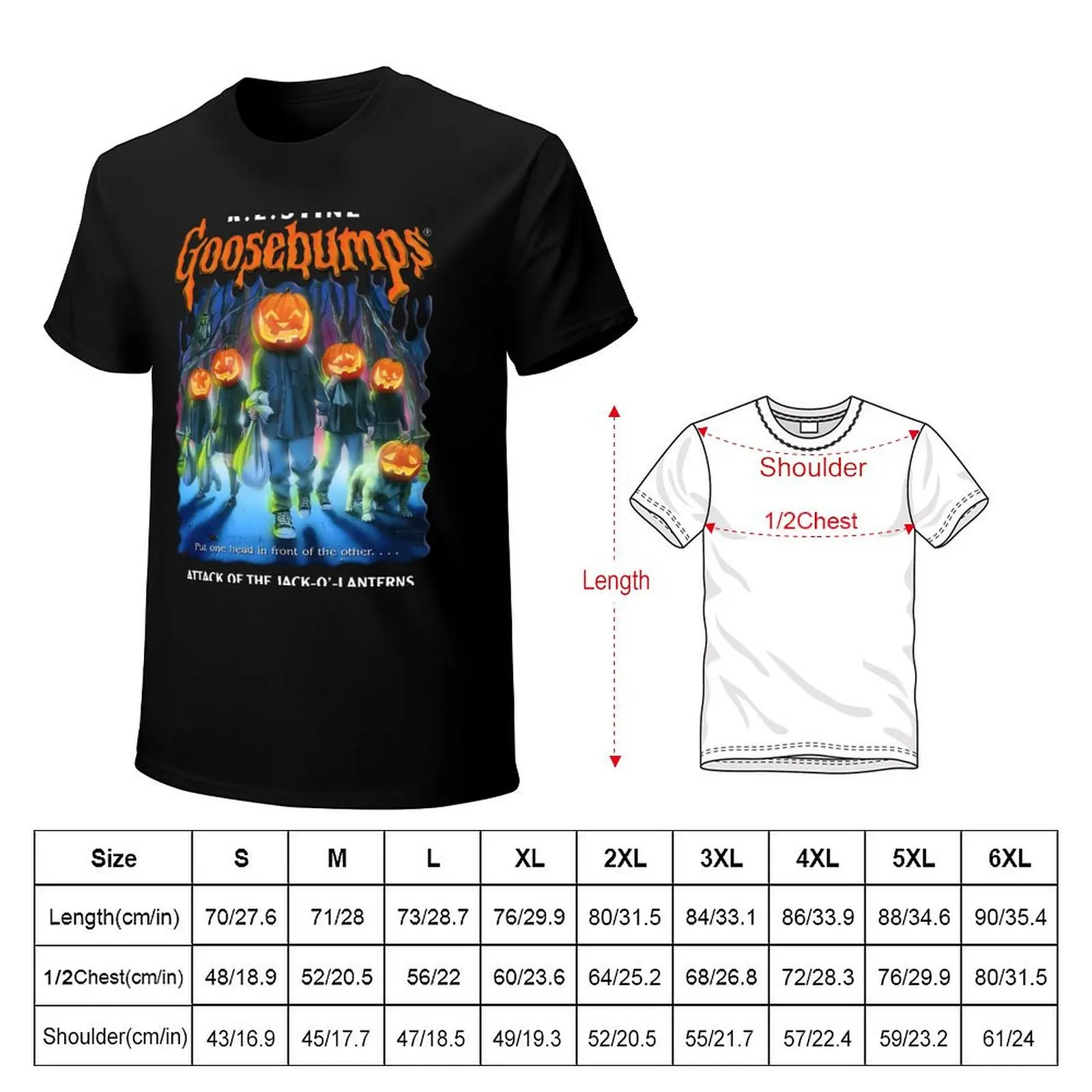 Vintage Goosebump Halloween T-Shirt Summer Festival T-Shirt