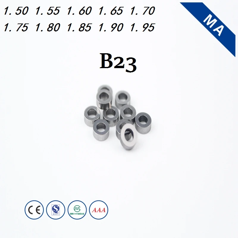 Calços b23 para denso 1.50 1.55 1.60 1.65 1.70 1.75 1.80 1.85 1.90 1.95 ajuste do injetor common rail 50 peças junta de combustível diesel