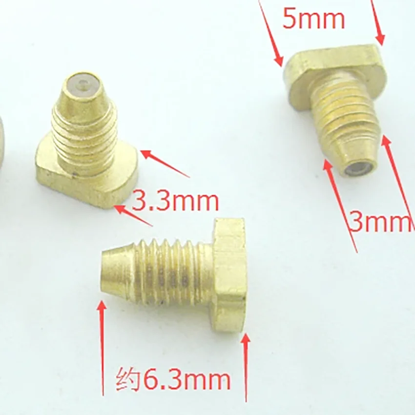 Mechanical alarm clock accessories Clockwork alarm bar manual winding mainspring balance spring swing eye screw 1pcs