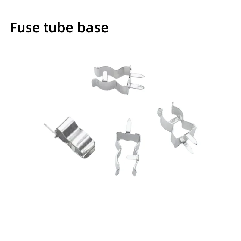 

5×20mm Straight Plug-in Fuse Clip | Quick-Insert Design for Fuse Tubes