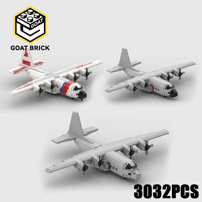 

Moc строительные кирпичи, военная модель C-130, транспортный самолет, технология, модульные блоки, подарки, игрушки для детей, наборы для самостоятельной сборки