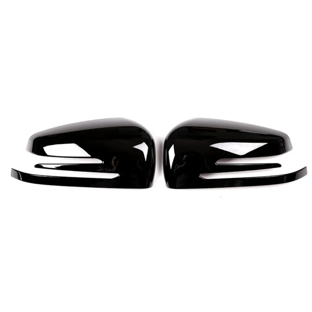 Plastic Side Rearview Mirror Cap Cover Trim For Mercedes Benz A B W246 C W204 E W212 CLA W117 CLS W218 GLK X204 GLA Class X156