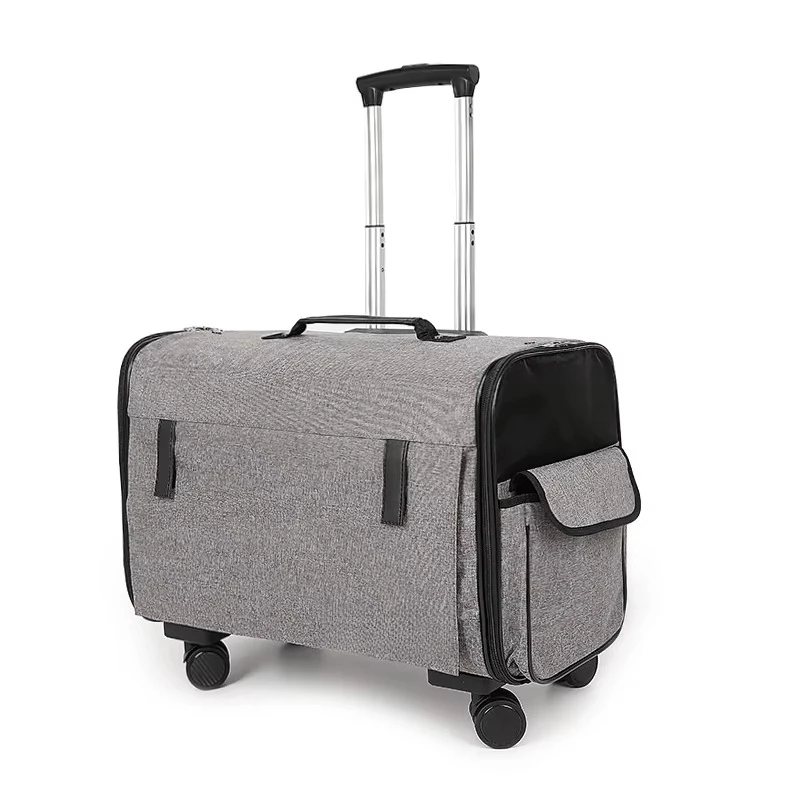 

*e dPet Luggage Case Cat Dog Portable Foldable Washable Comdtable Large-Capacity Aviation Cart Anti-Stress&