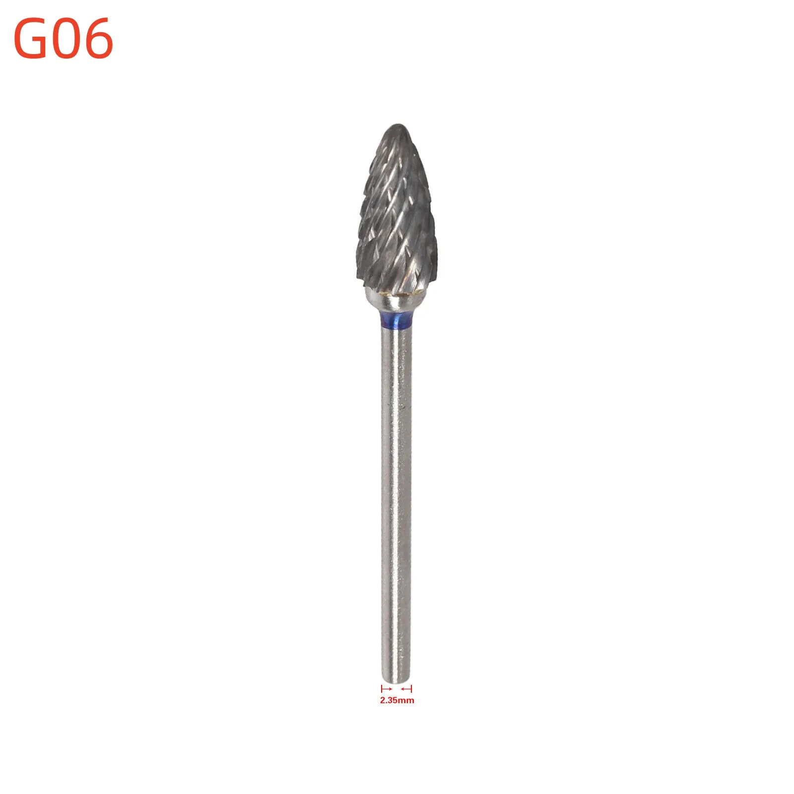 10Types Dental Lab Polishing Bur Drills Tungsten Steel Carbide Burs 2.35MM