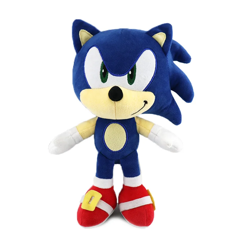 anime plush 5 new Sonic Mouse Plush Hedgehog Kling Bunny Plush Kids Gift Game around grab machine Throwing pillow toys