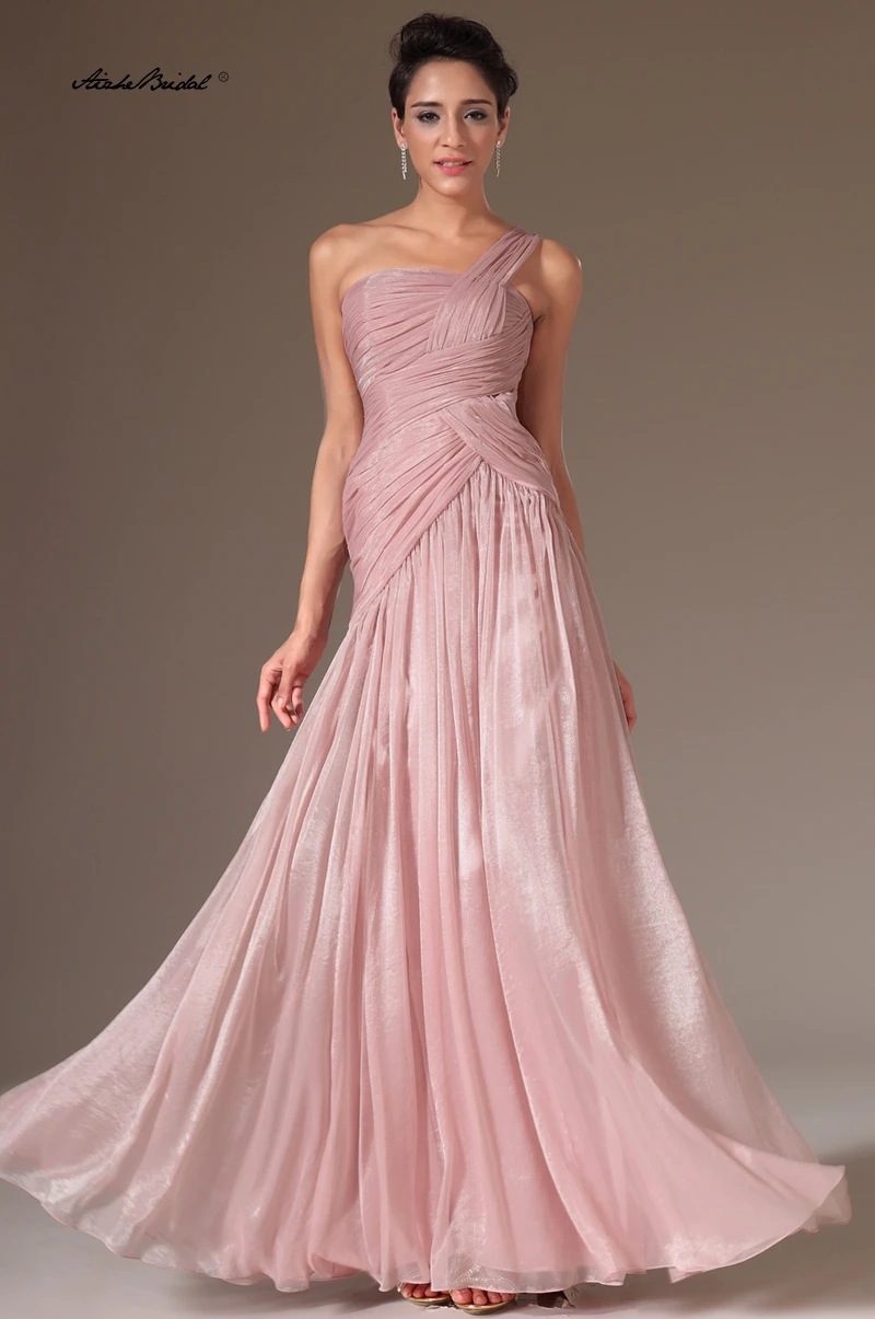 

Вечернее платье с рюшами на одно плечо, длинное платье русалки для выпускного вечера, женские вечерние платья 2026