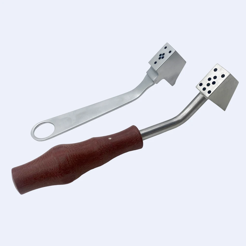 7hole/9hole Bone Guide Pin Drill Guider Wooden Handle Kirschner Wire Guide Orthopedic Surgical Instrument