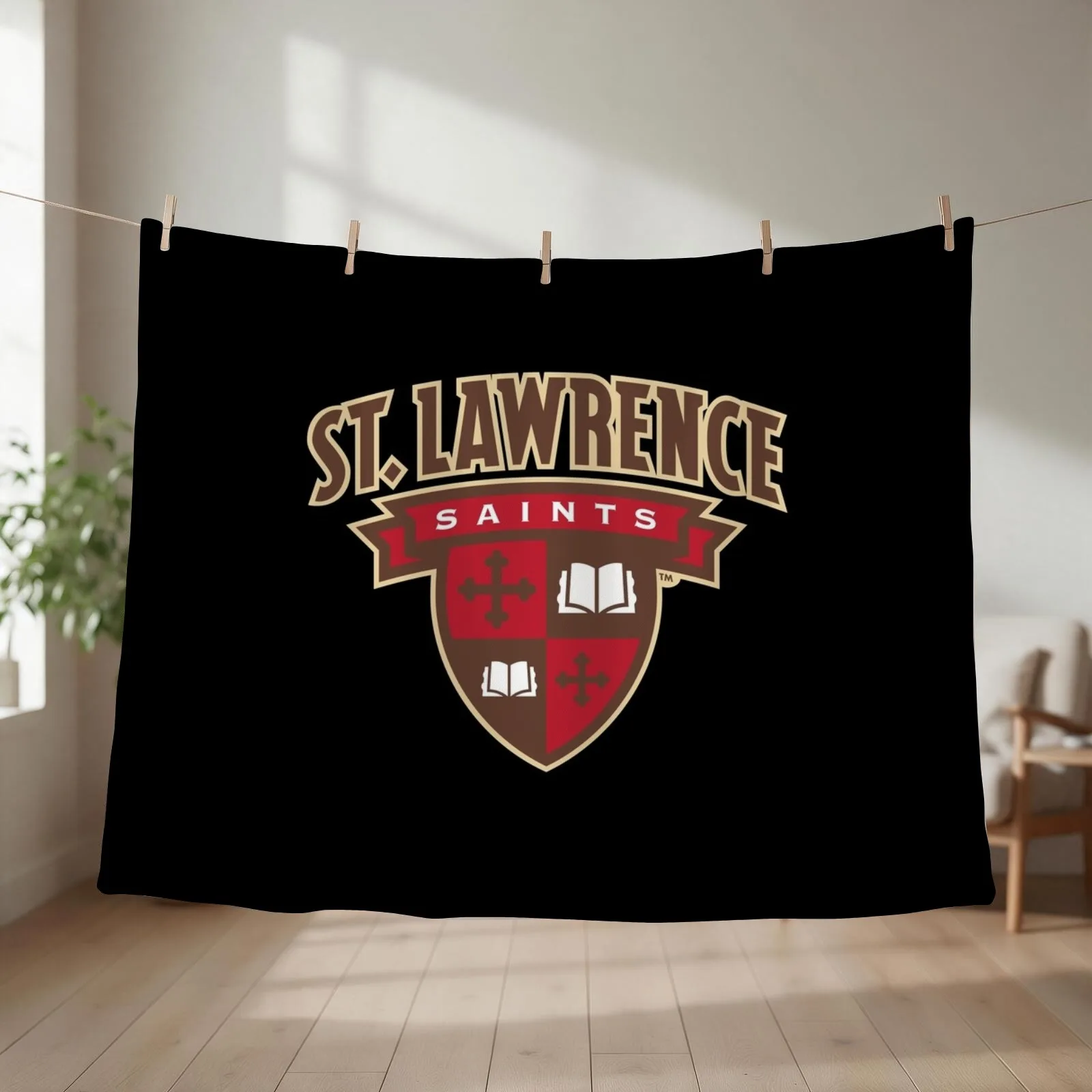 St. Lawrence saints Throw Blanket