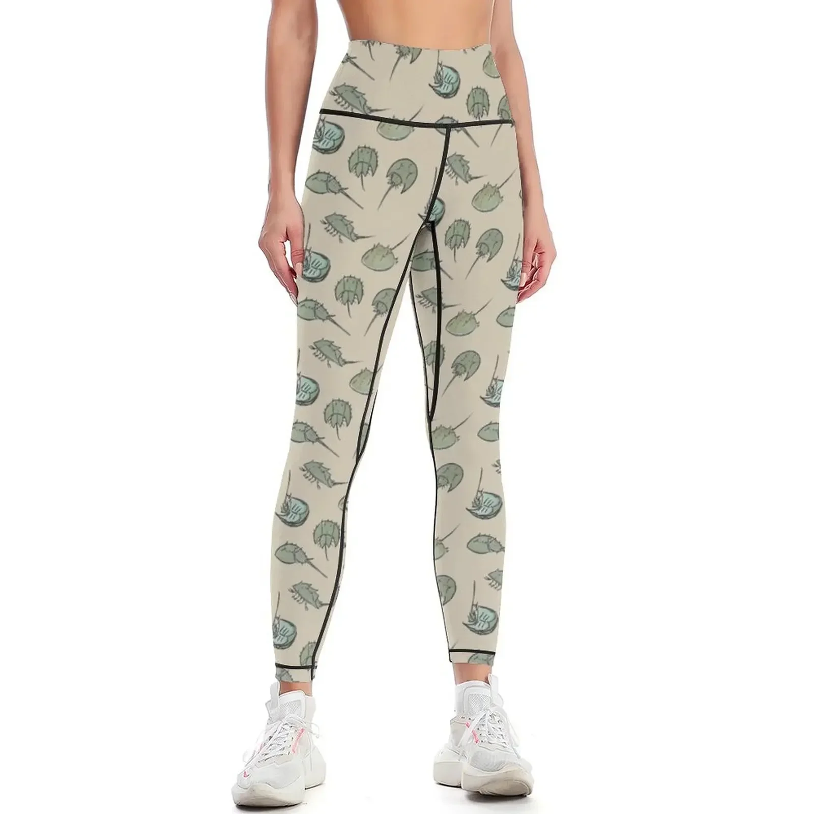 

Horseshoe Crab Leggings sport set Fitness clothing gym's sportswear Women's push up Womens Leggings