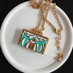 Yuan Shen Necklace for Women Kaveh Mehrak Necklaces Female Trend Neck Silver Color Fashion Couples Party Girl Gift Anime Jewelry