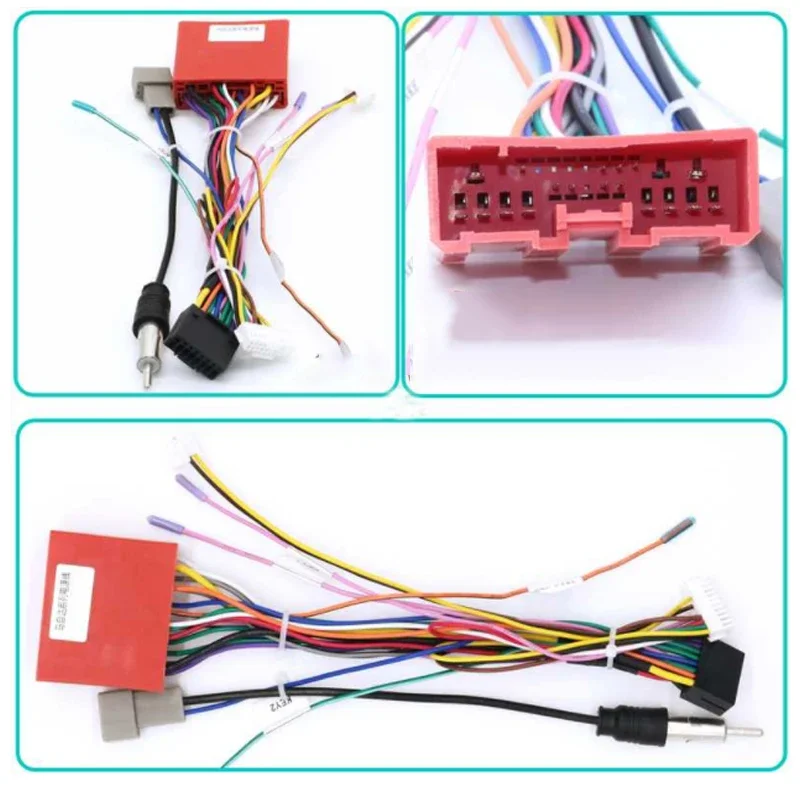 Car Radio Canbus Box For MAZDA/CX-7 /3 2014 For MAZDA 3 2004-2009 / AXELA Inch Radio Wiring Harness Power Cable Car Radio
