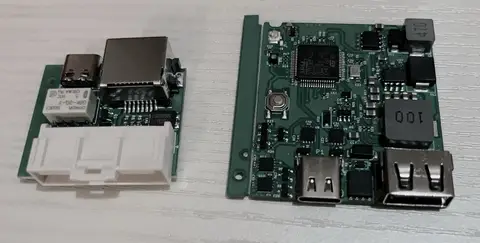OpenPilot Harness Box and Black/red Panda for racing