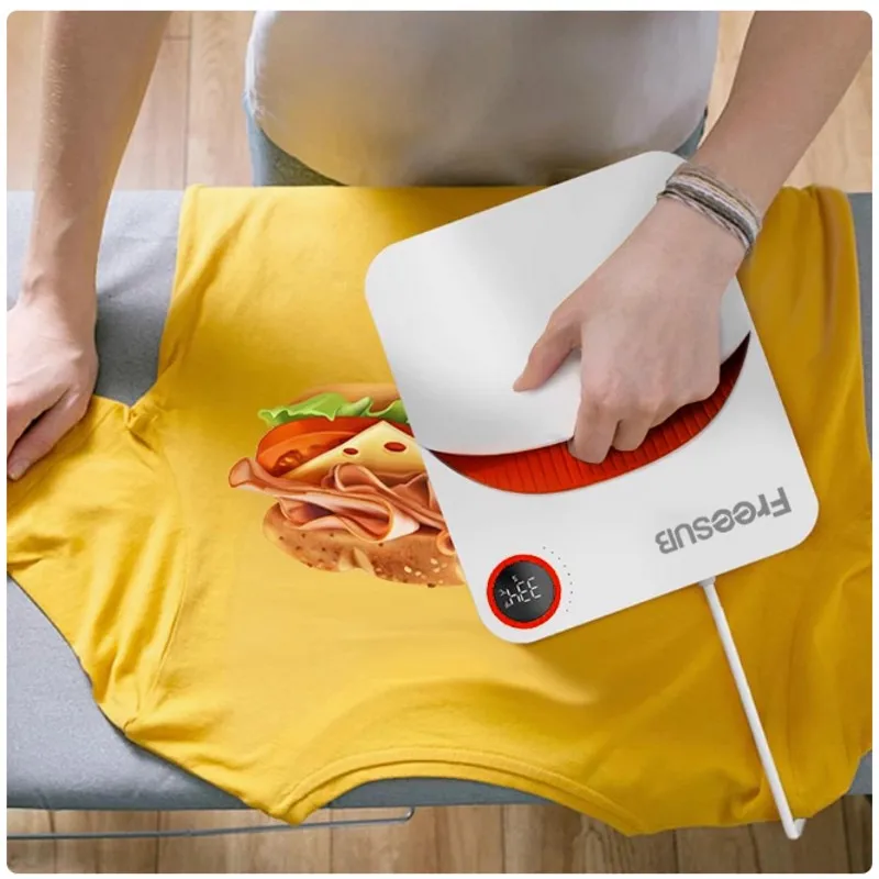 9x9/12x10 in Portable Heat Press Machine DIY Shirt Printing Multifunctional Sublimation Transfer for HTV Vinyl T-shirt Bag