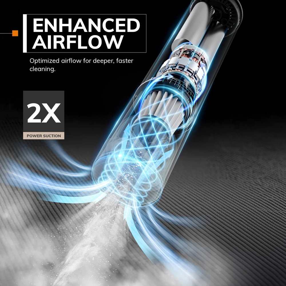 Aspirapolvere per laptop senza fili Aspirapolvere per auto portatile ricaricabile tramite USB Mini & Cool Model-X