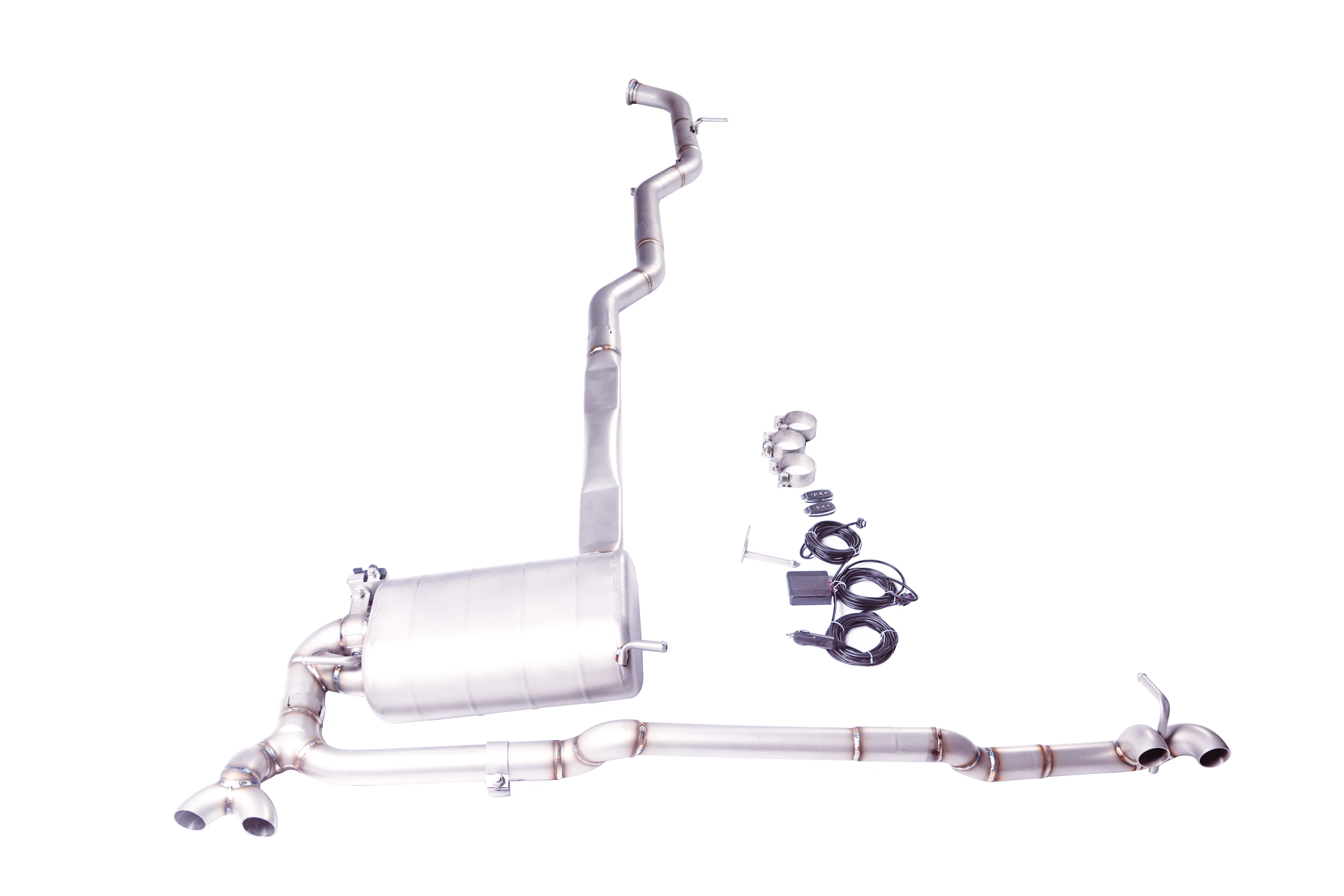 

Выхлопная система Catback для Mercedes-Benz ML 350 3.0T, дизельная версия 2013 года, нержавеющая сталь 304, соответствующий задний бампер AMG Four Out