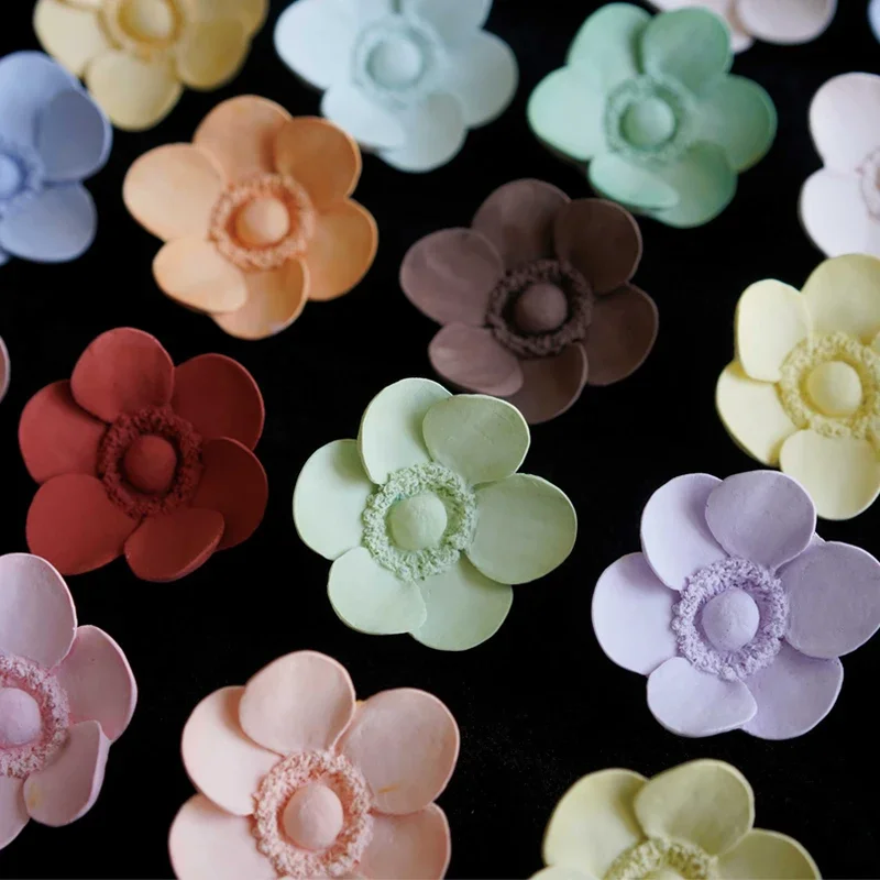 Anemone Silicone Mold DIY Anemone Flower Scented Candle Gypsum Moulds Handmade Soap Silicone Mold