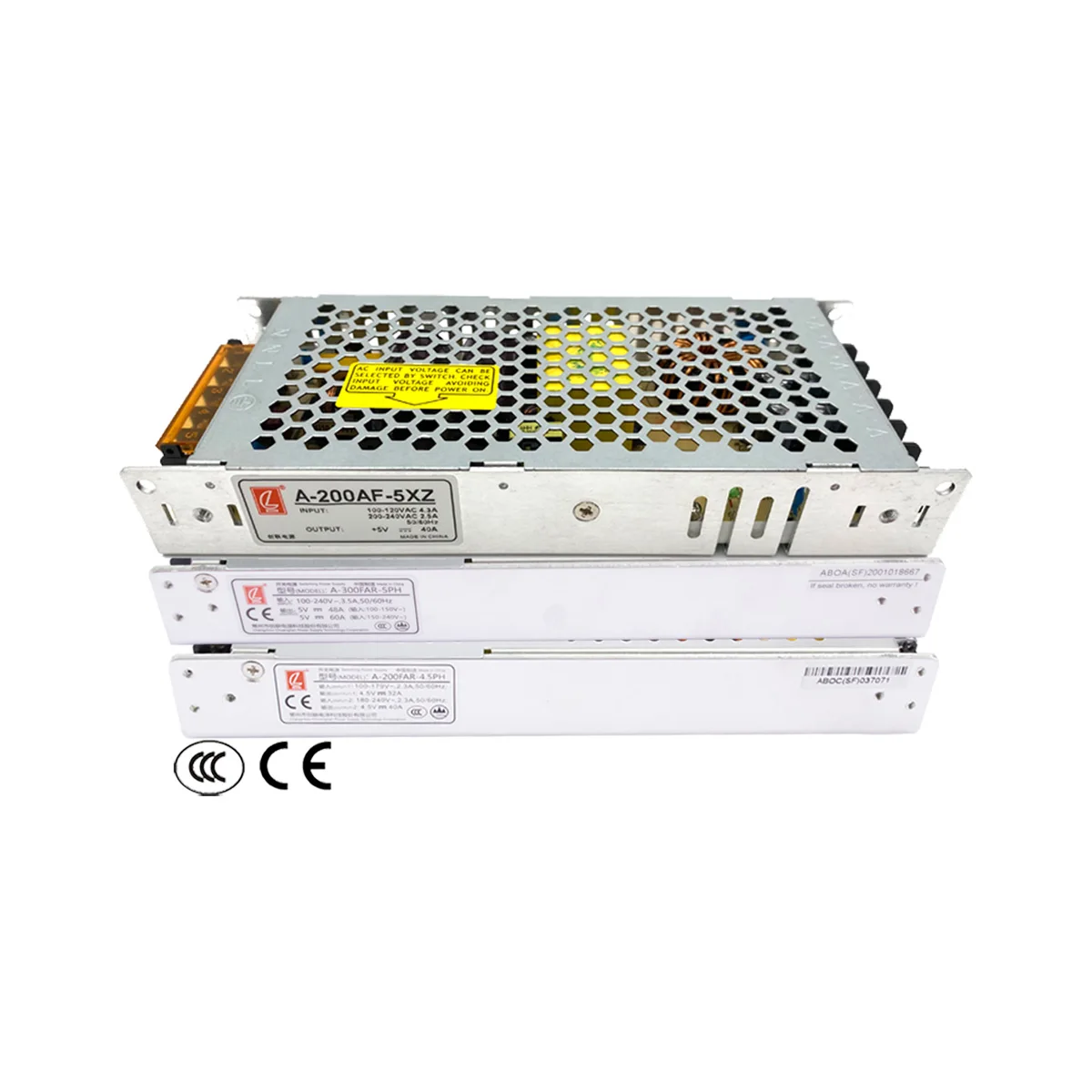 CZCL/Chuanglian A-200AF-5XZ 5V40A Low Profile LED Display Screen Power Supply