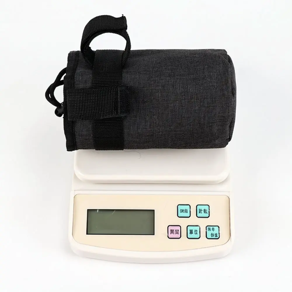 Bicycle Handlebar Bag Thermal Insulation Bottle Holder Durable Polyester Cycling Storage Pouch For Outdoor Sports Commuting