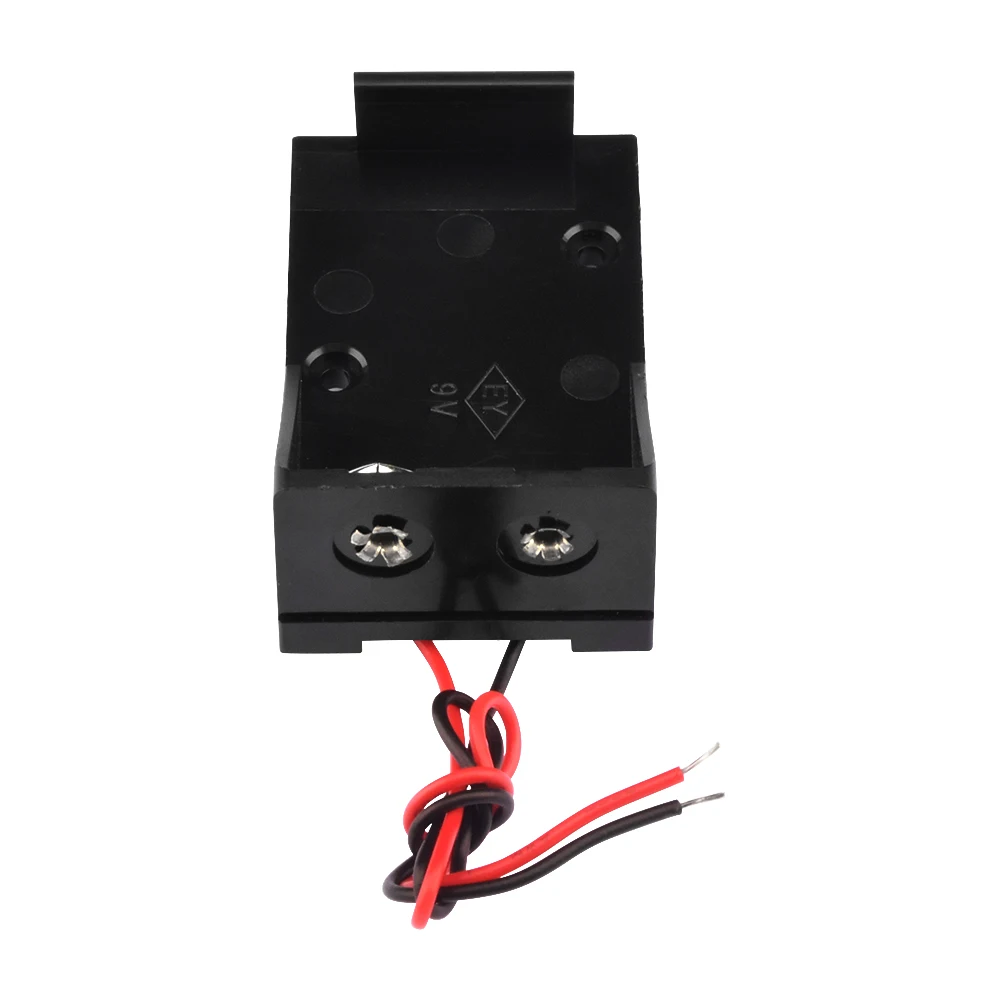 9V แบตเตอรี่ผู้ถือคลิปแบตเตอรี่9V กล่องกรณีที่มีสายไฟ DIY