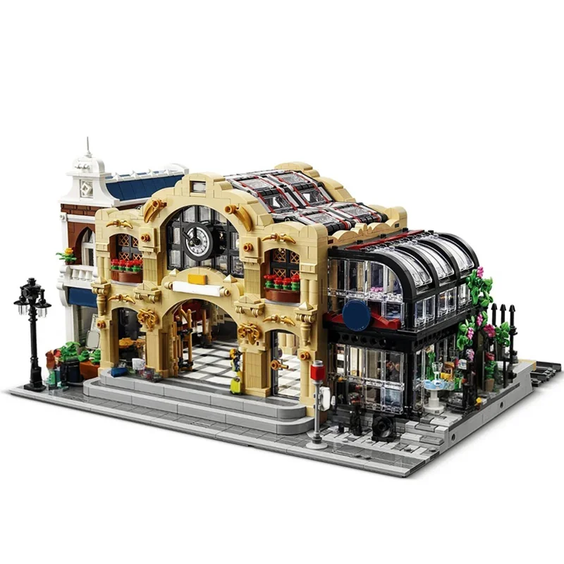 

new3050PCS MOC910034-1 Brick Cross Perfect building set Building Blocks Architecture Collection Series Birthday Gift