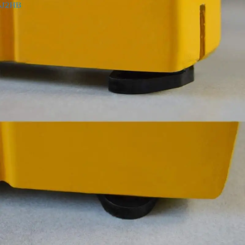 J2HB 2 Adjustable Sliding Door Floor Guide Clip Function Not-swing Sliding Door Barn Door Hardware Accessories