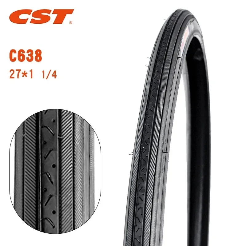 

Шина для шоссейного велосипеда C638 27-дюймовая гоночная стальная шина 32-630 27*1 1/4 Велосипедная внешняя шина