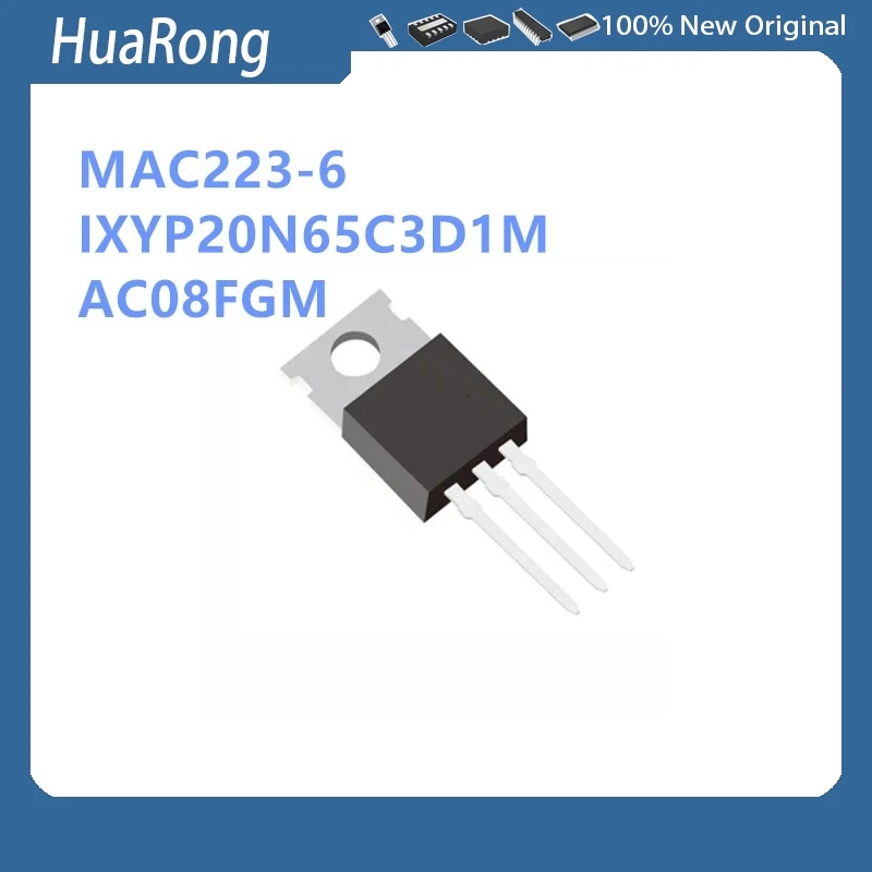 10Pcs/Lot Mac223-6 Mac223 Ixyp20N65C3D1M Ixyp20N65C3D1 Ac08Fgm Ac08F