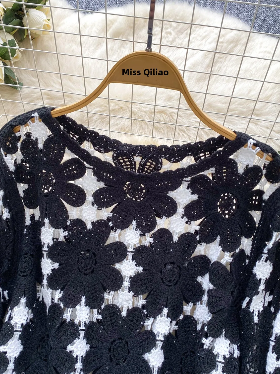 Koreaanse Sle Agel zachte uitgeholde gebreide cover-up losse afslankende casual veelzijdige lange Sve-top voor dames