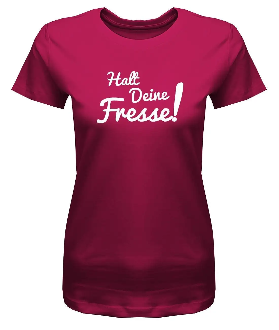 Halt Deine Fresse Damen T Shirt