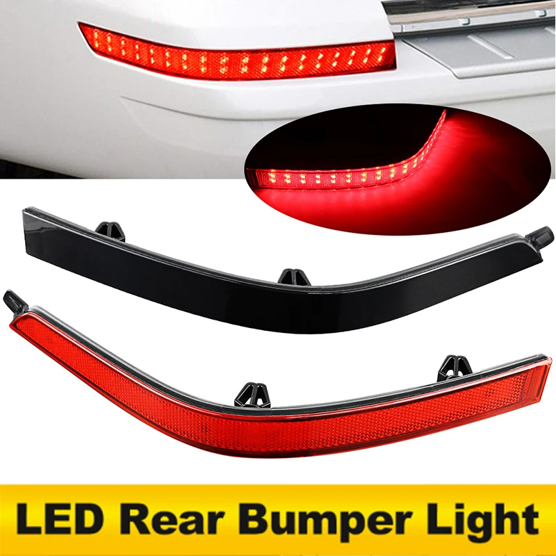 2PCS LED Rear Bumper Reflector Lights For VW Transporter T6 Multivan Caravelle 2016-2020 OEM： 7E0945105D 7E0945106D, 7E0945105E