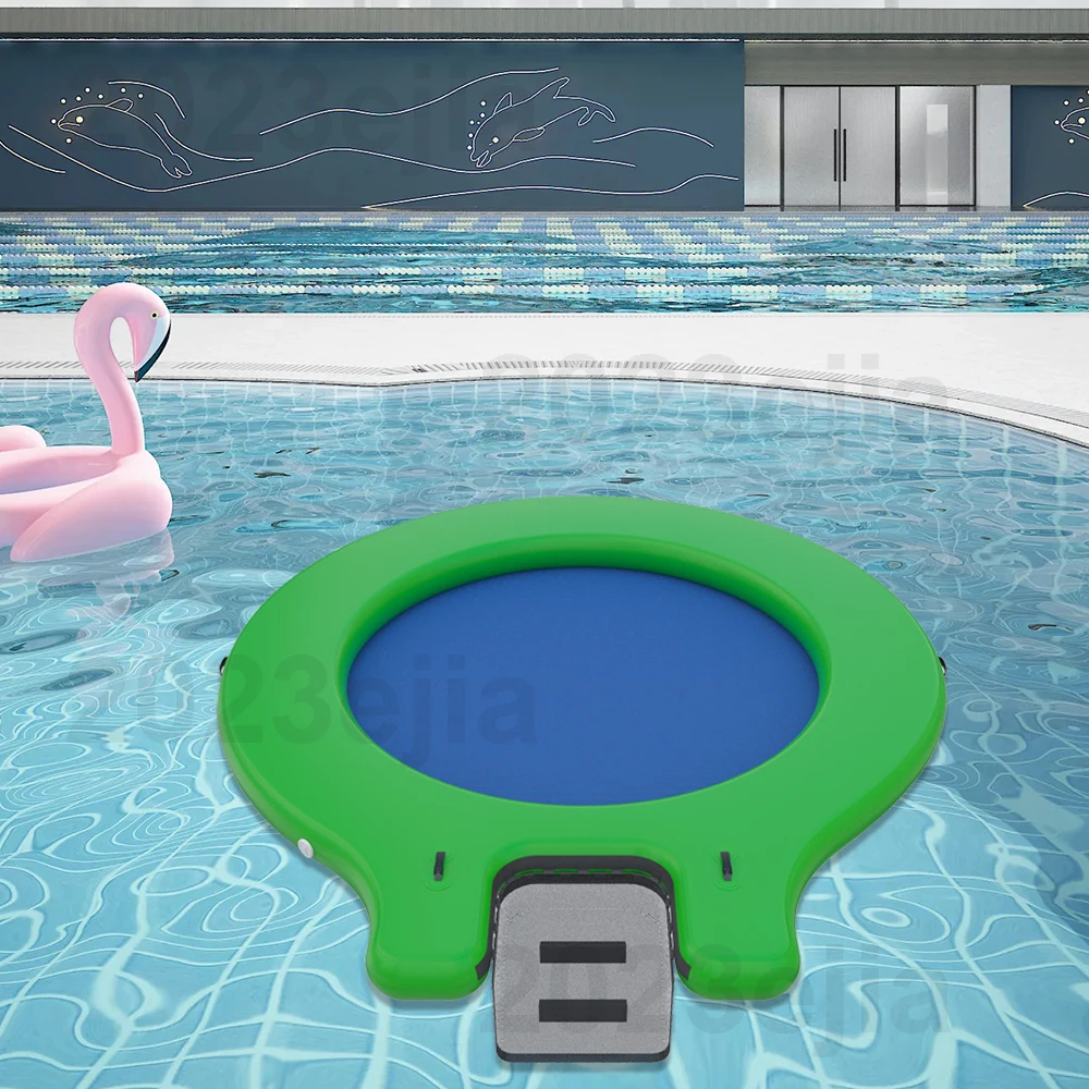 

Pet-Friendly Outdoor Use Non-Slip Floating Bed Easy Install Inflatable Hammock with Dog Ramp for Pool