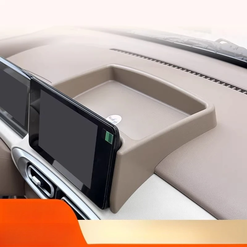 Rear Screen Storage Tray & Central Control Tissue Box for Wuling Hongguang MINI 4th Gen Macaron Interior Accessories view 6