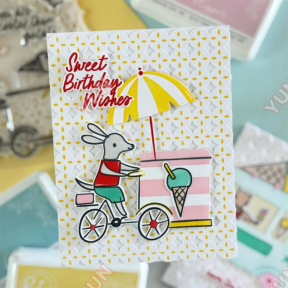 2025 جديد البتلة شبكة الصحافة لوحة المعادن قطع يموت الإستنسل Stamps DIY بها بنفسك سجل القصاصات مذكرات الديكور قالب النقش الحرفية #3