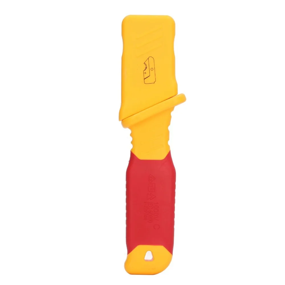 High Voltage Cable Sheath Stripping Knife Insulated Blade Anti Magnetic Insulation Electrician Knife Model KN005