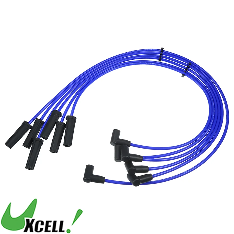 Uxcell 6 Pcs Car Spark Plug Coil Wires Ignition Coil Harness Cable 12192468/12192421 for Chevrolet Lumina 3.1L V6 Gas 2000-2001